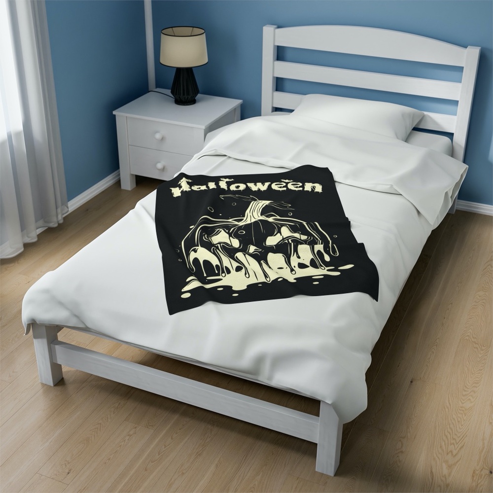 halloween Velveteen Plush Blanket